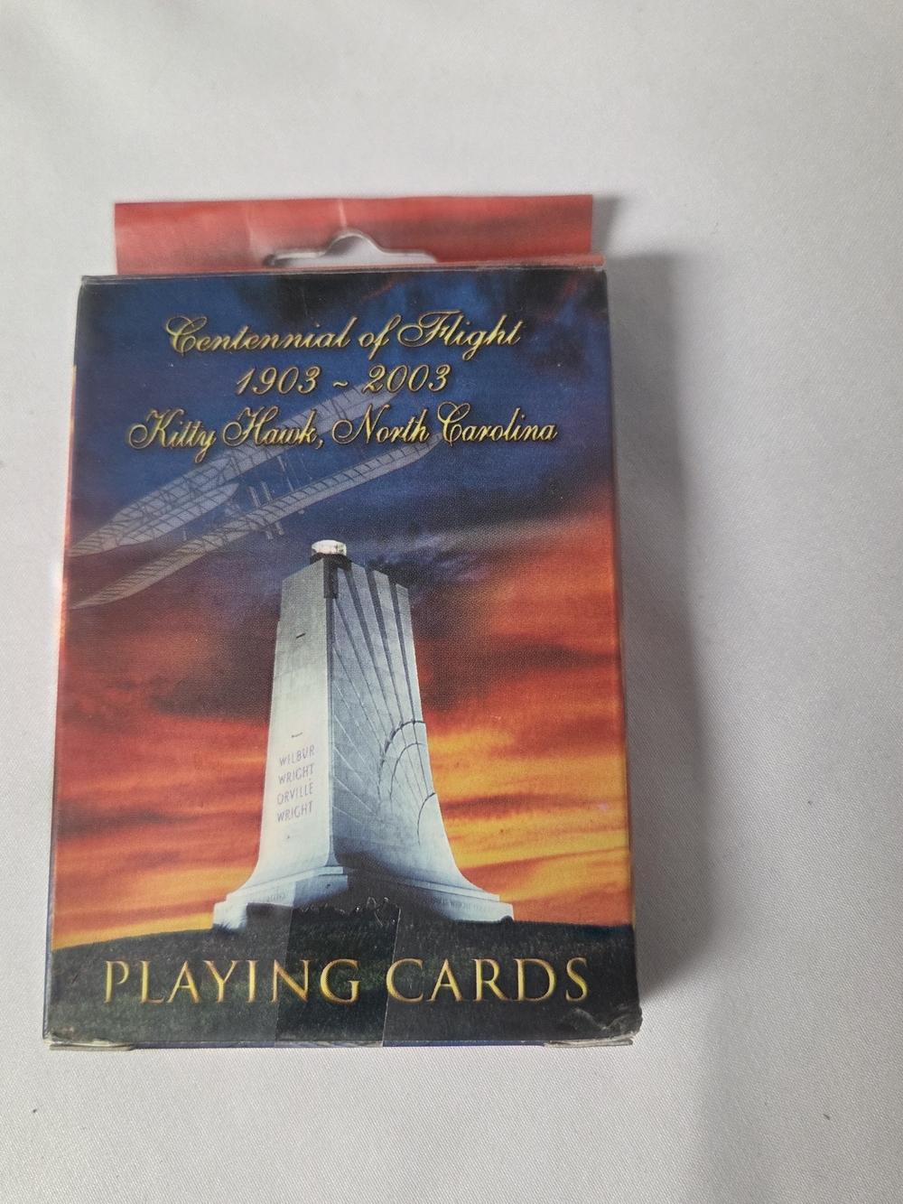 Centennial of Flight 1903-2003 North Carolina Playing Cards